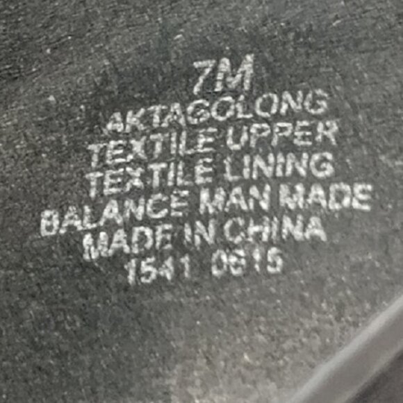 Anne Klein AK Sports Tagolong Black Wedge Shoes Size 7M - Picture 5 of 6